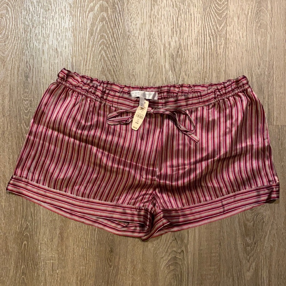 NWT Silk Victoria’s Secret PJ Shorts, size small